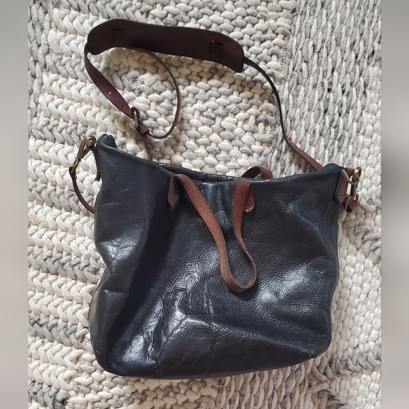 Madewell Transport Zip-top Leather Bag - Picture 3 of 6